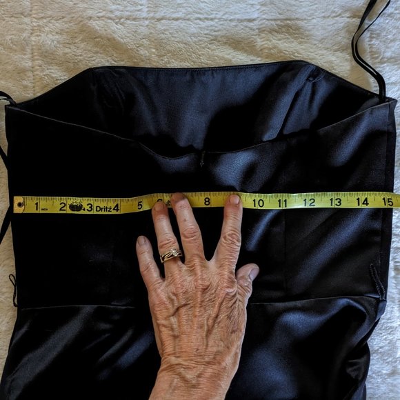 Erica Michelle Ltd. Strapless Prom Party Dress, Sz 6-8 - Picture 16 of 16